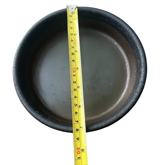 VTG Lot Of 4 Pizza Hut Personal Pan Pizza Pans With Lids Deep Dish 7” - Picture 6 of 6